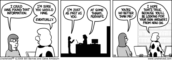Unshelved strip for 3/18/2008