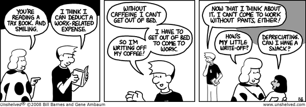 Unshelved strip for 3/22/2008