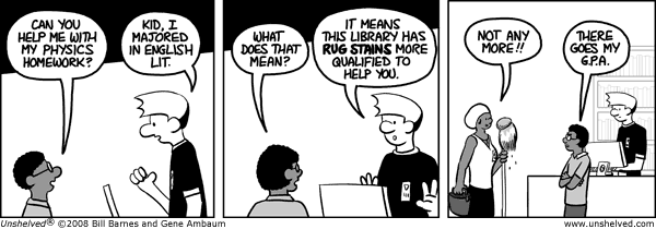 Unshelved strip for 3/31/2008