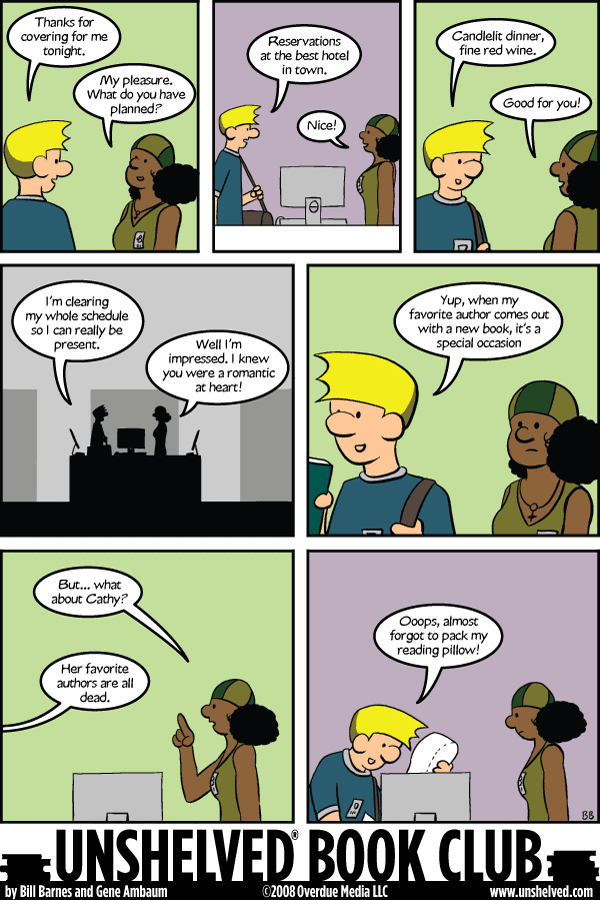 Unshelved strip for 4/6/2008