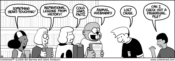 Unshelved strip for 5/1/2008
