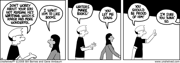 Unshelved strip for 5/3/2008