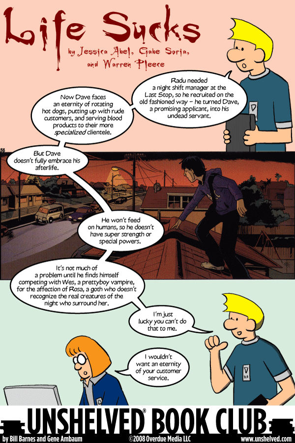 Unshelved comic strip for 5/4/2008