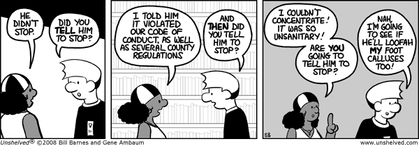 Unshelved strip for 5/17/2008