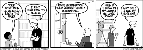 Unshelved strip for 6/12/2008