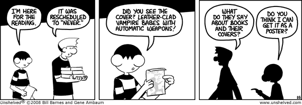 Unshelved strip for 6/21/2008