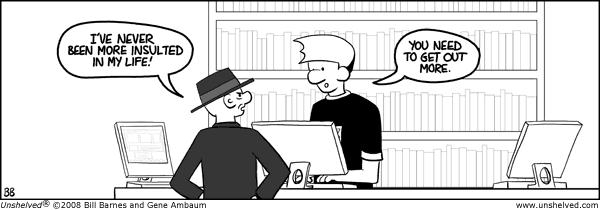 Unshelved strip for 6/23/2008