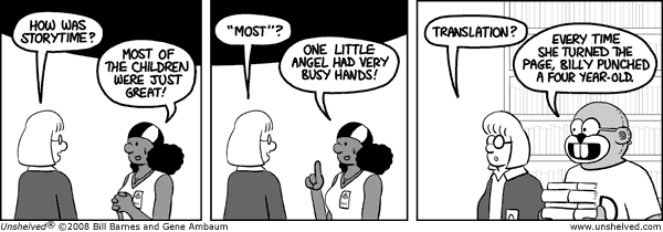 Unshelved strip for 6/24/2008