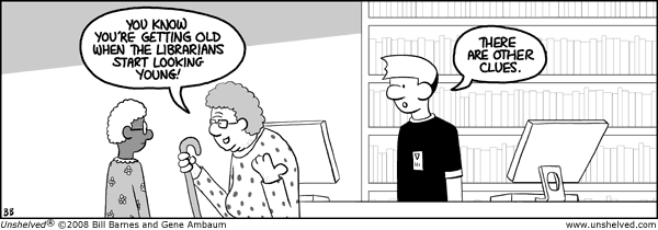 Unshelved strip for 7/19/2008