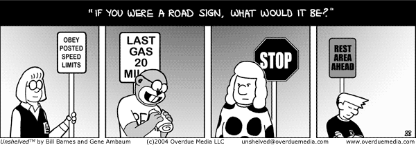 Unshelved strip for 7/24/2008