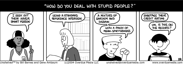 Unshelved strip for 7/25/2008