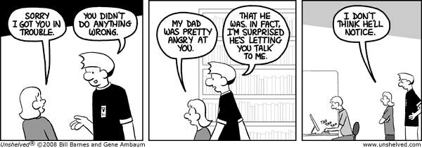 Unshelved strip for 7/31/2008