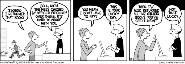 Unshelved strip for 8/21/2008
