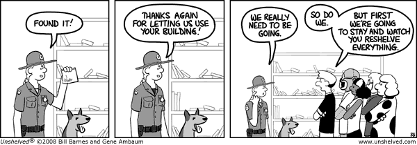 Unshelved strip for 8/22/2008
