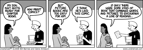 Unshelved strip for 8/23/2008