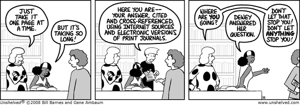 Unshelved strip for 8/26/2008