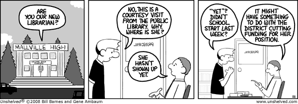 Unshelved strip for 9/8/2008