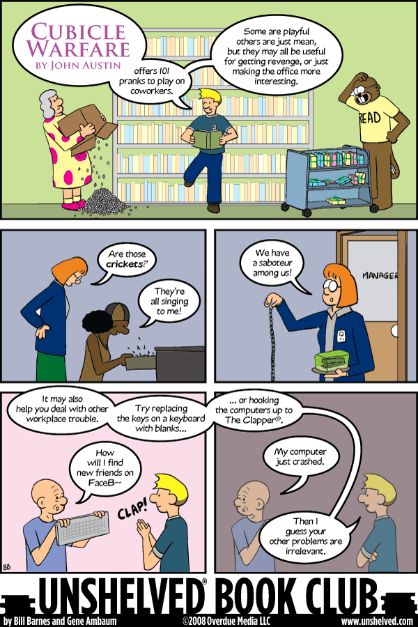 Unshelved strip for 9/21/2008