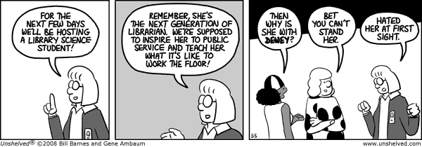 Unshelved strip for 9/29/2008
