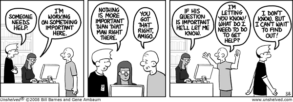 Unshelved strip for 10/1/2008