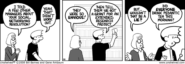 Unshelved strip for 10/23/2008