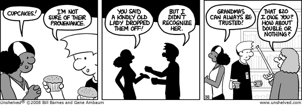 Unshelved strip for 11/18/2008