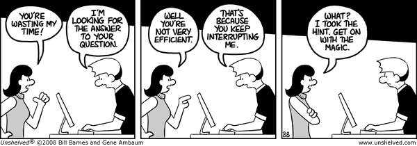 Unshelved strip for 11/22/2008