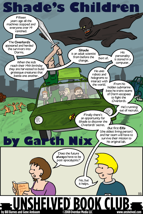 Unshelved comic strip for 11/23/2008