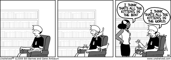 Unshelved strip for 11/26/2008
