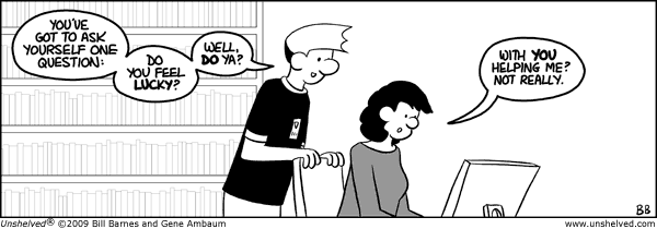 Unshelved strip for 1/1/2009