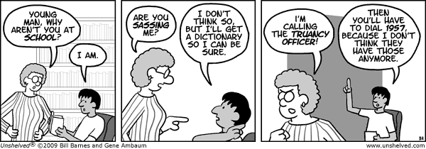 Unshelved strip for 3/16/2009