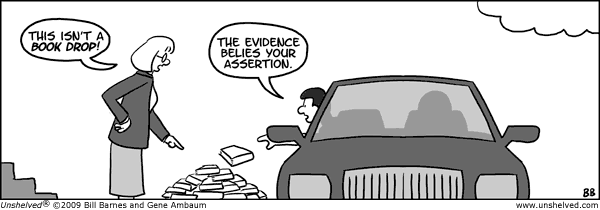 Unshelved strip for 3/28/2009