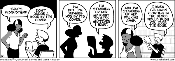 Unshelved strip for 4/29/2009