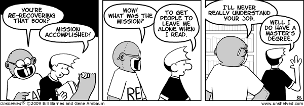 Unshelved strip for 5/2/2009