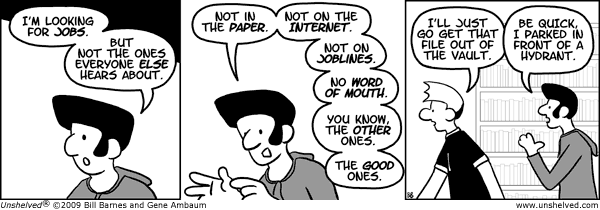 Unshelved strip for 5/6/2009