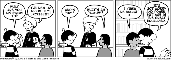Unshelved strip for 5/11/2009