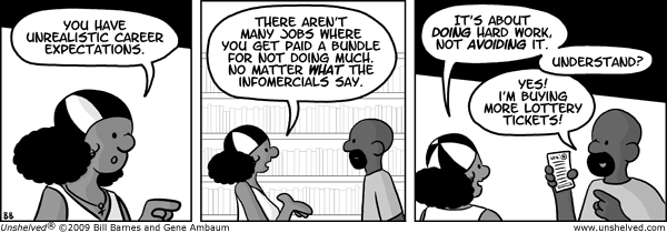 Unshelved strip for 6/10/2009