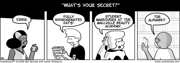 Unshelved strip for 6/29/2009