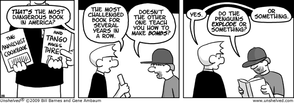 Unshelved strip for 7/18/2009