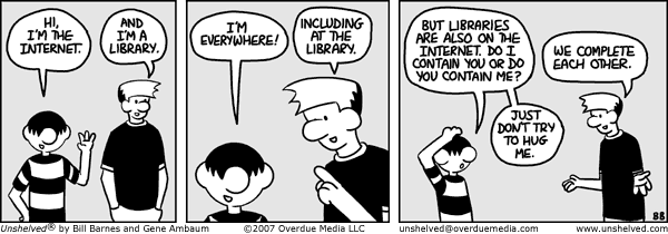 Unshelved strip for 8/15/2009