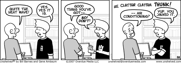 Unshelved comic strip for 8/17/2009