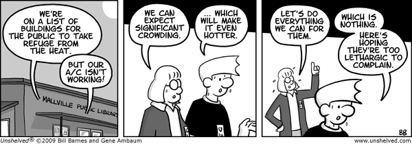 Unshelved strip for 8/18/2009