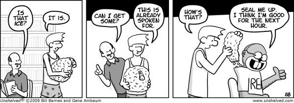 Unshelved comic strip for 8/21/2009