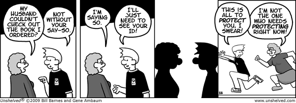 Unshelved strip for 9/2/2009