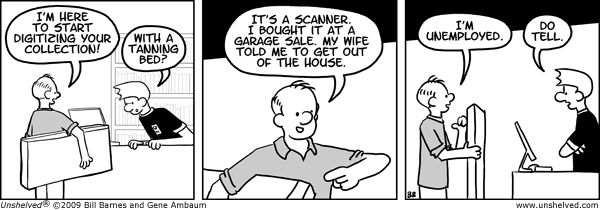 Unshelved strip for 9/7/2009