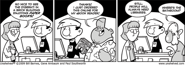 Unshelved strip for 9/26/2009