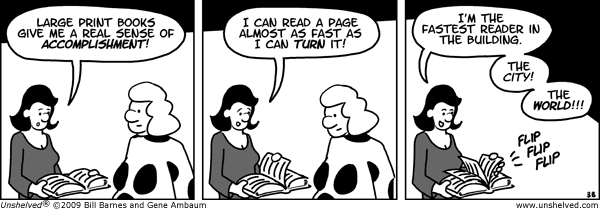Unshelved strip for 10/2/2009