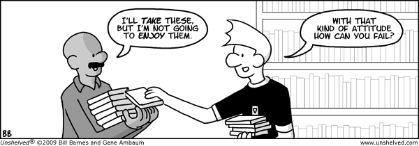Unshelved strip for 10/9/2009
