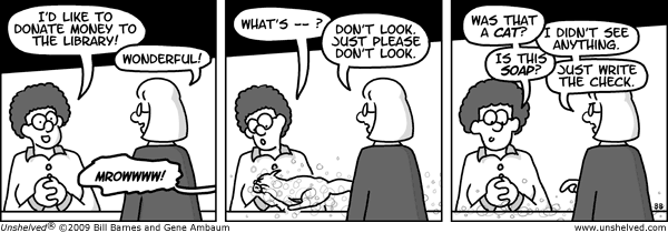 Unshelved strip for 11/3/2009