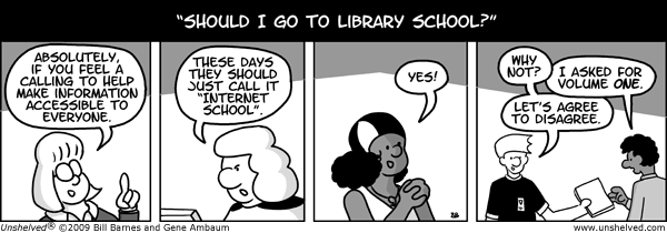 Unshelved strip for 11/20/2009